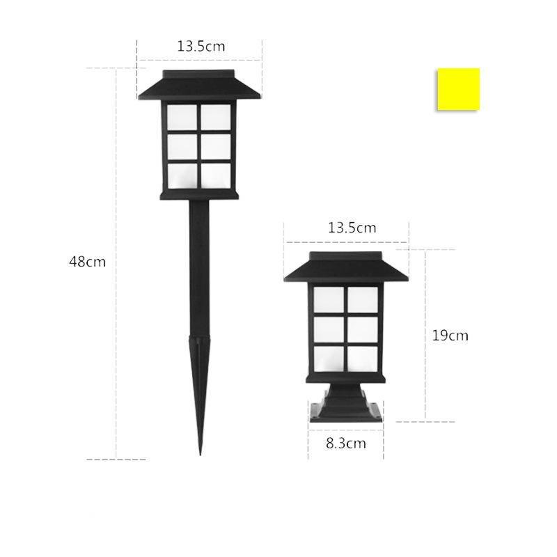 Solar Outdoor Lawn Lights - Waterproof IP65 Garden Lantern - Image 4