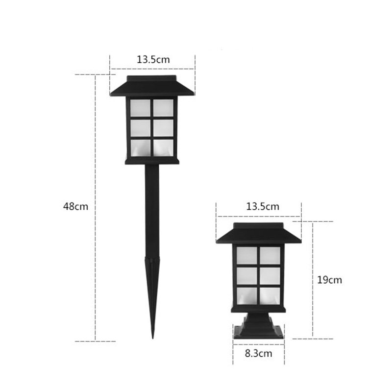 Solar Outdoor Lawn Lights - Waterproof IP65 Garden Lantern - Image 3