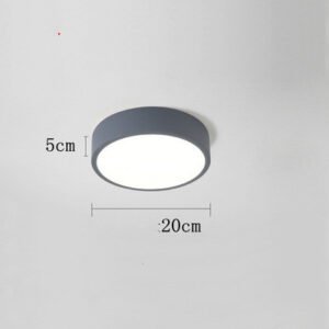 Alternative view of Nordic LED Ceiling Lamp — Solid Wood & Acrylic, Single/Dual Head