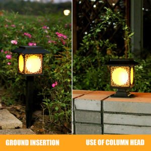 Alternative view of Solar Square Lights - Waterproof Outdoor Garden Pathway Lights