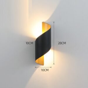 Alternative view of Waterproof Outdoor Wall Lamp – IP65 LED Sconce for Balcony, Corridor & Stairs
