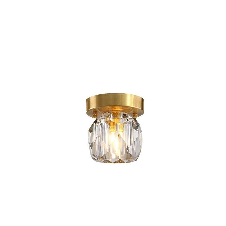 Crystal Ceiling Lamp — Modern Round & Square Flush Mount Light - Image 5